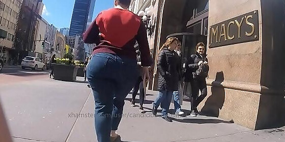incredible candid pear pawg wide booty