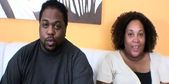 fat black couple fuck hard on the couch