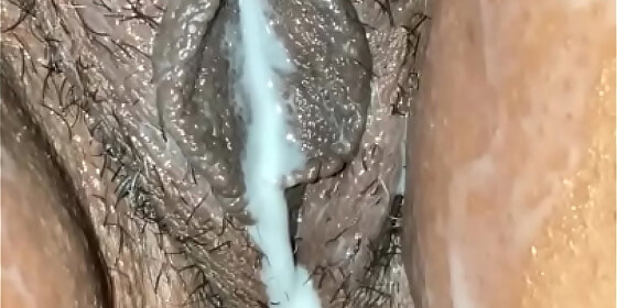 dripping creampied latina