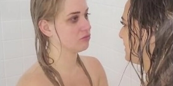 girl on girl how swinger girls take showers together shower fucking my playboy friend
