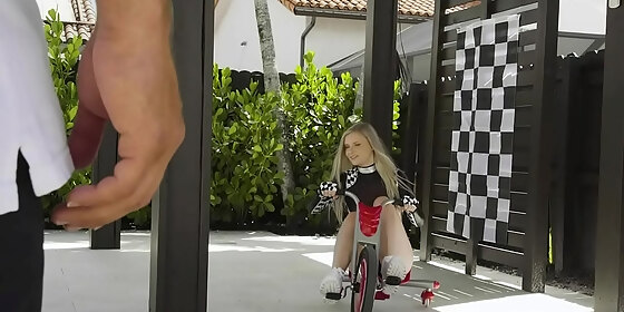 exxxtrasmall petite blonde harlow west in drage race girl costume rides big dick