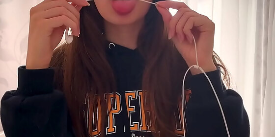 asmr licking onni