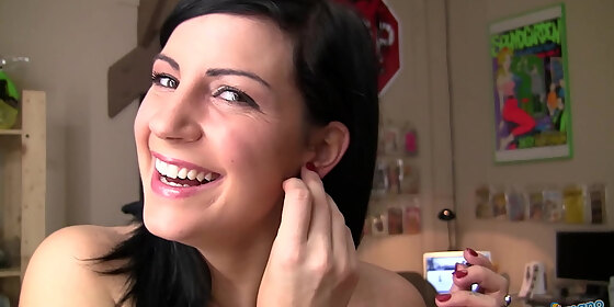 tori lux finishes the job for a massive blast of sperm to her pretty face