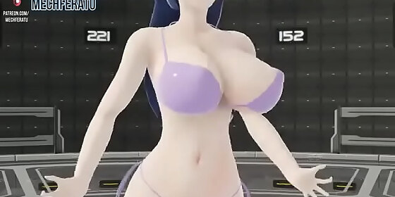 hinata hyuuga bikini dance