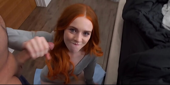 siblingssex redhead teen step sis is ready for stepbro s cock