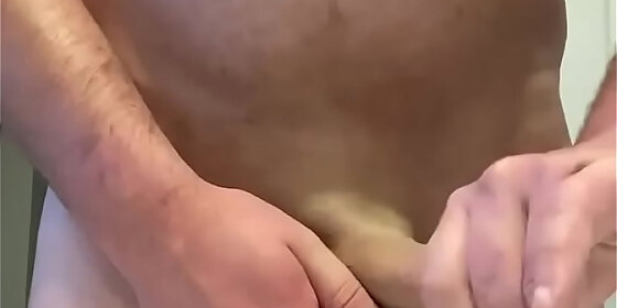stroking my cock edging myself until a shoot a big load for koreanprincess
