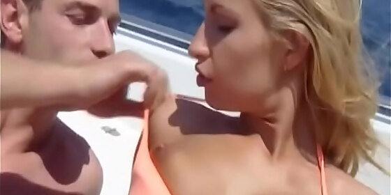 sophie evans enjoys a helping of anal sex on the high seas