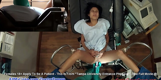 shy latina alexa chang s exam caught on hidden cameras by doctor tampa girlsgonegyno com tampa university physical
