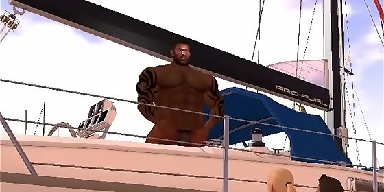 duane brown shoots on greedy fans semen from his boat