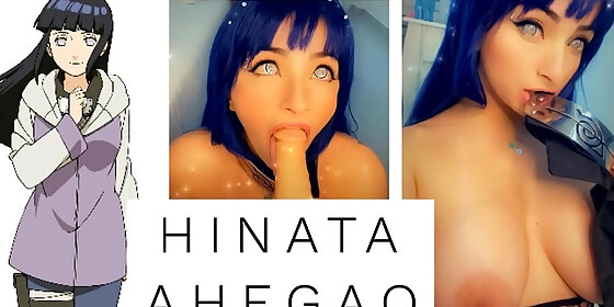 hinata ahegao blowjob hot cosplay girl big boobs novinha cosplay naruto
