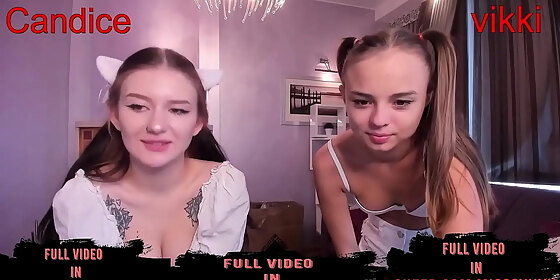 two girls for the first time in a sex video chat room