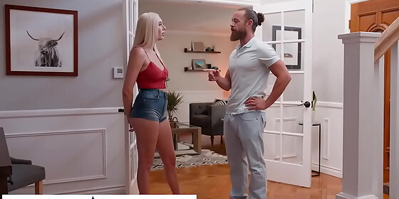 naughty america blonde sorority neighbor kay lovely fucks neighbor in his wife s lingerie