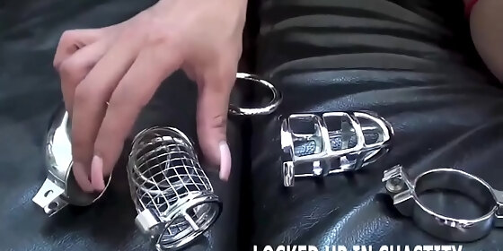 if you beg i might take off your chastity device