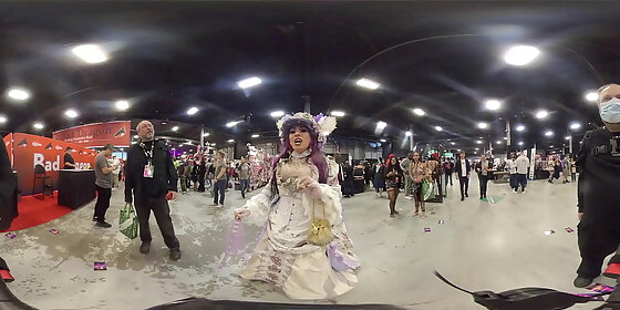 ms penolope proper cosplay at exxxotica nj 2021 in 360 degree vr