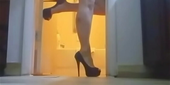 showing off my heels