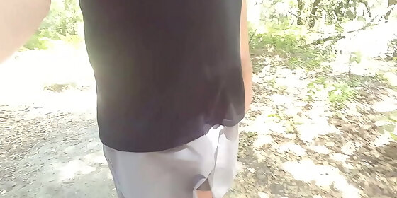 shorts fall off walking in public