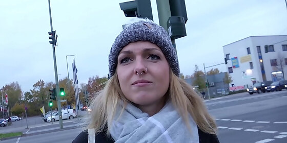 german scout teen amelia talk to fuck at fake model job after street pick up