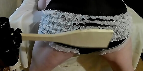 spanking sissy maid panties by pinky 396
