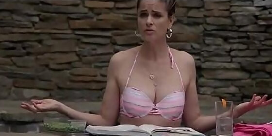 amanda peet hot in bikini togetherness