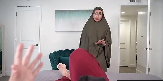 muslim step mother fucks step son because step dad is cheating