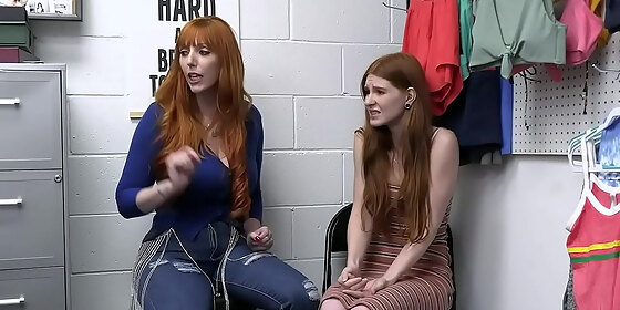 hot teen milf jane rogers and lauren phillips punished for shoplifting