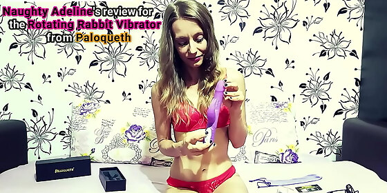 special sex toy review rotating rabbit vibrator from paloqueth by naughty adeline sfw edition